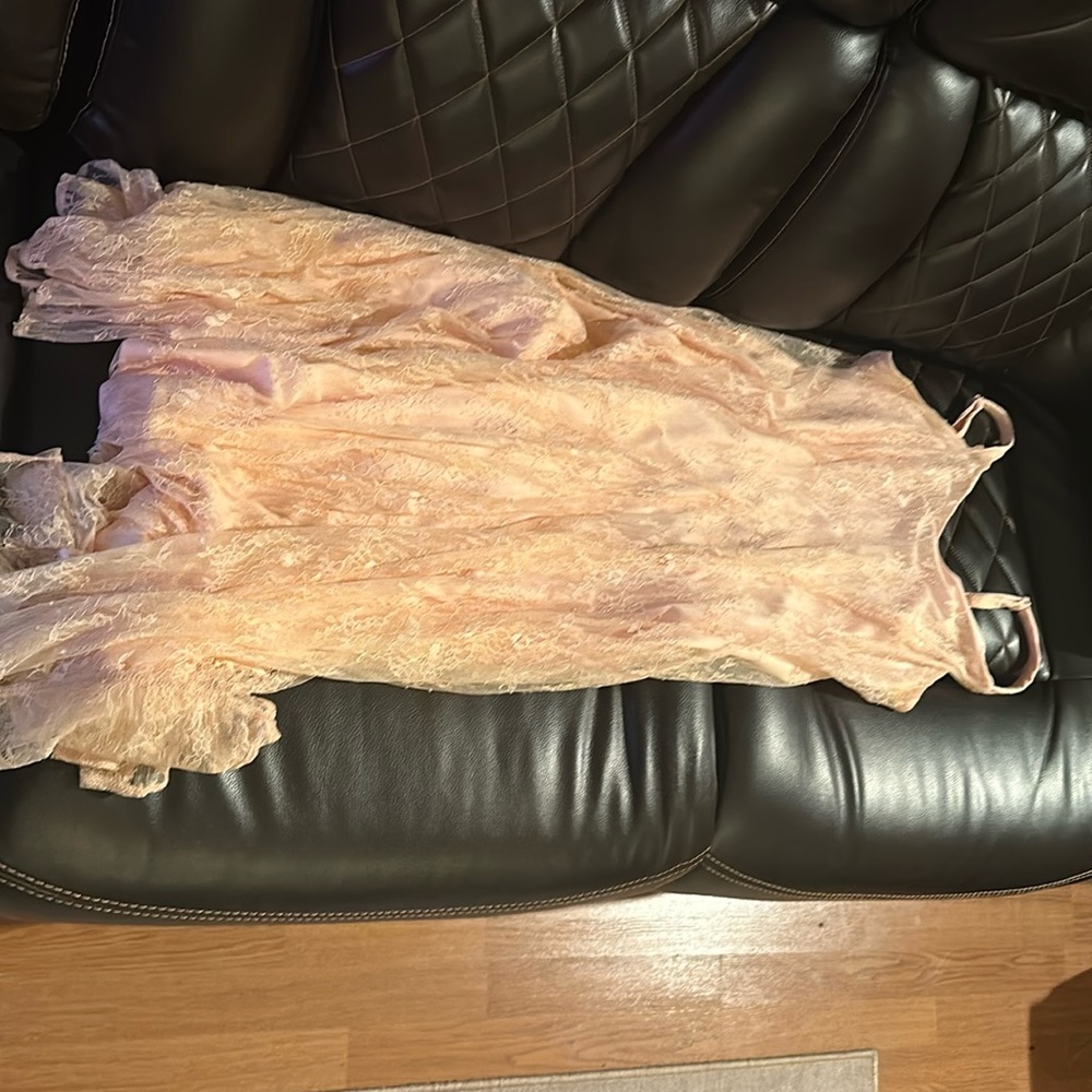 Peach torrid dress perfect for a summer night out